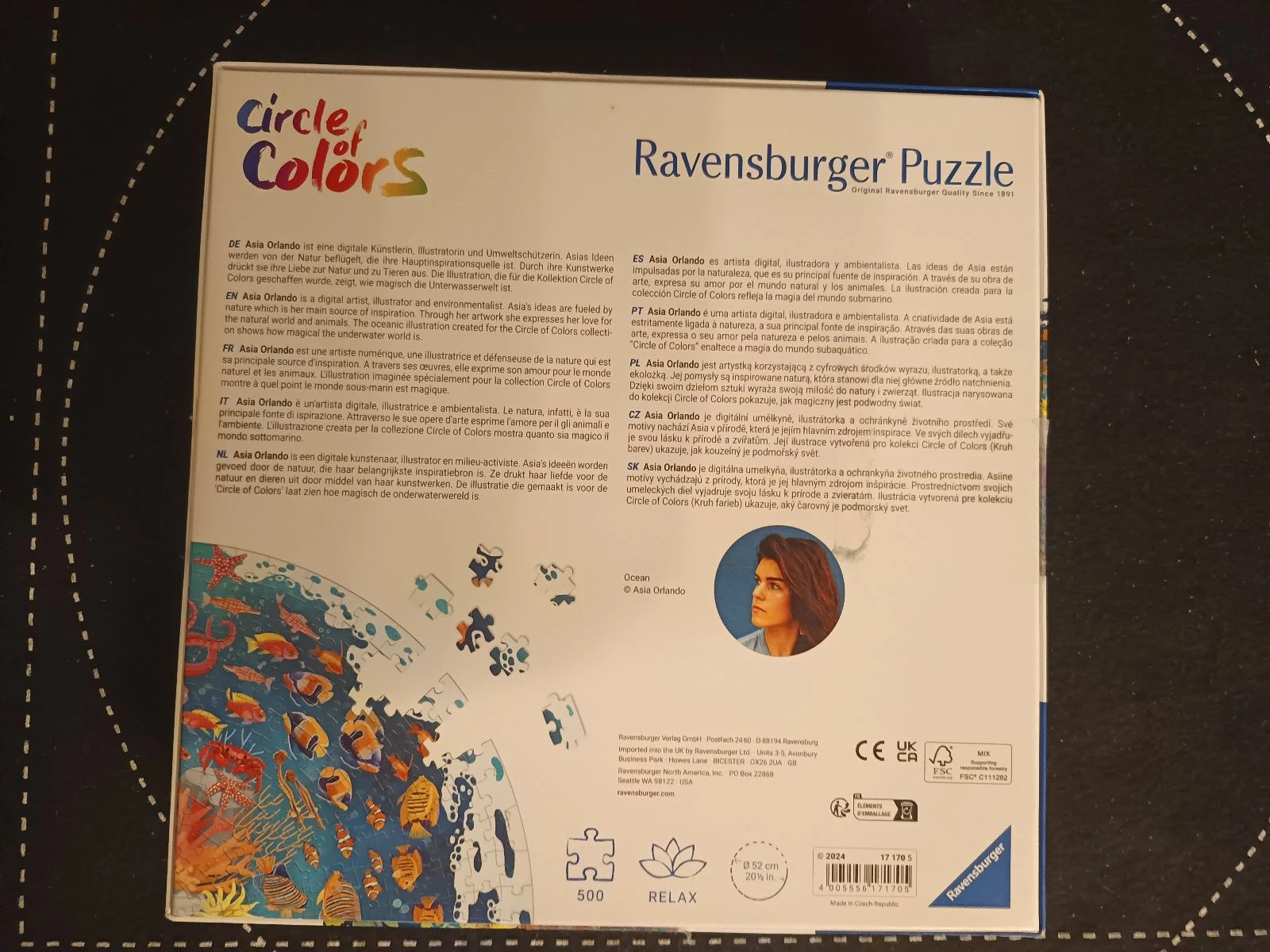 Puzzle RAVENSBERGER 500 - Océan  – photo 6